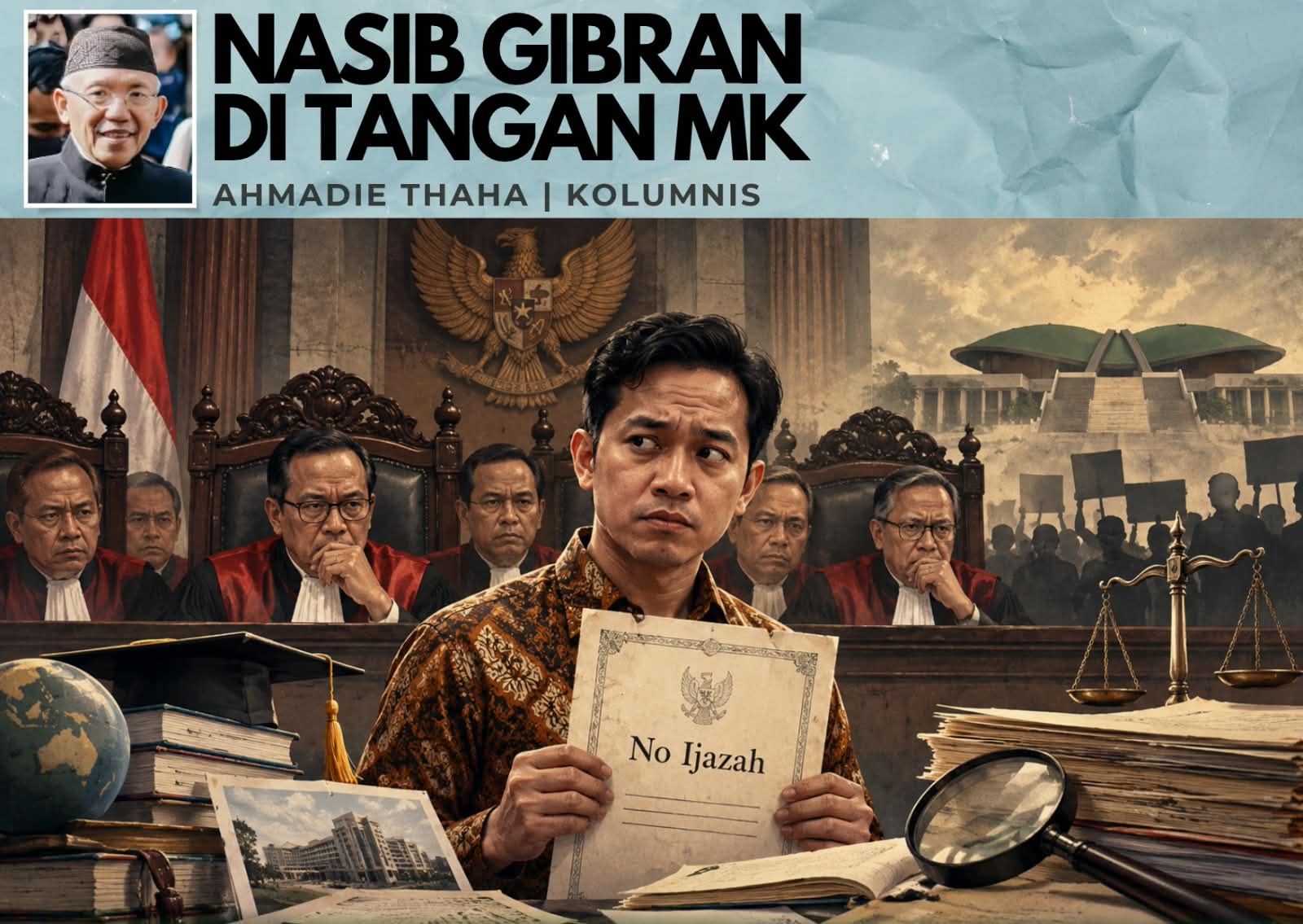Nasib Gibran di Tangan MK