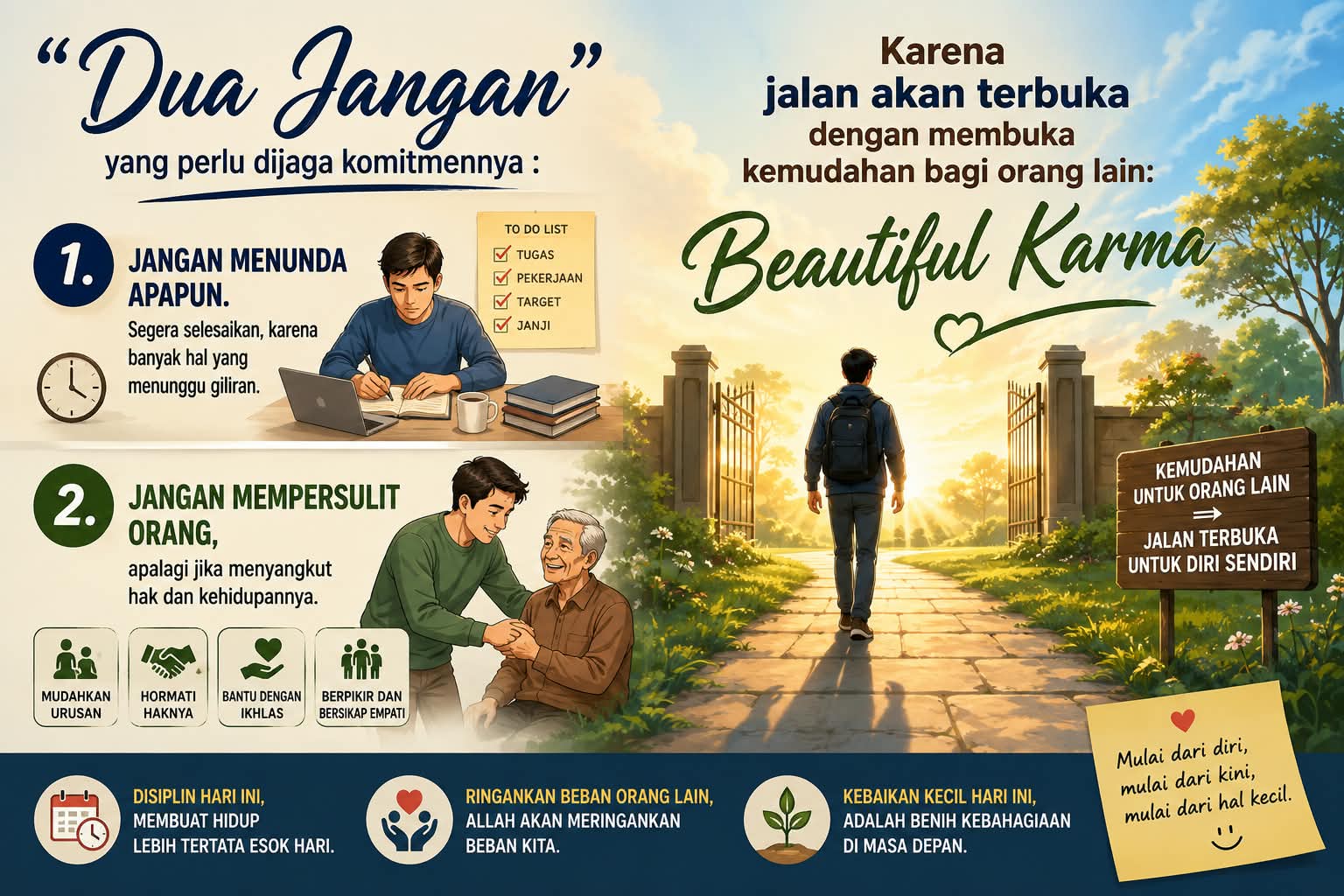 Cuma Butuh "Dua Jangan"