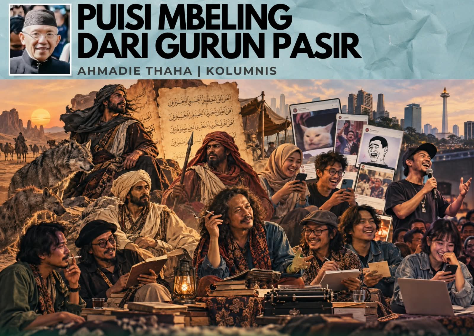 Puisi Mbeling dari Gurun Pasir