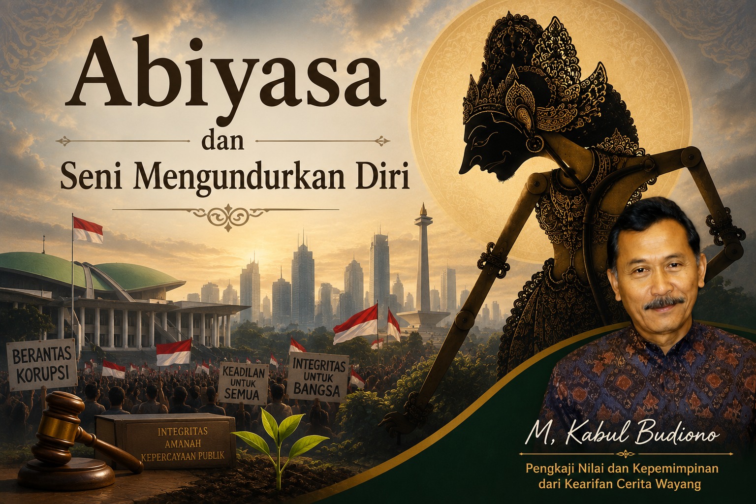 Abiyasa dan Seni Mengundurkan Diri: Ketika Etika Bicara Sebelum Hukum Mengetuk Palu