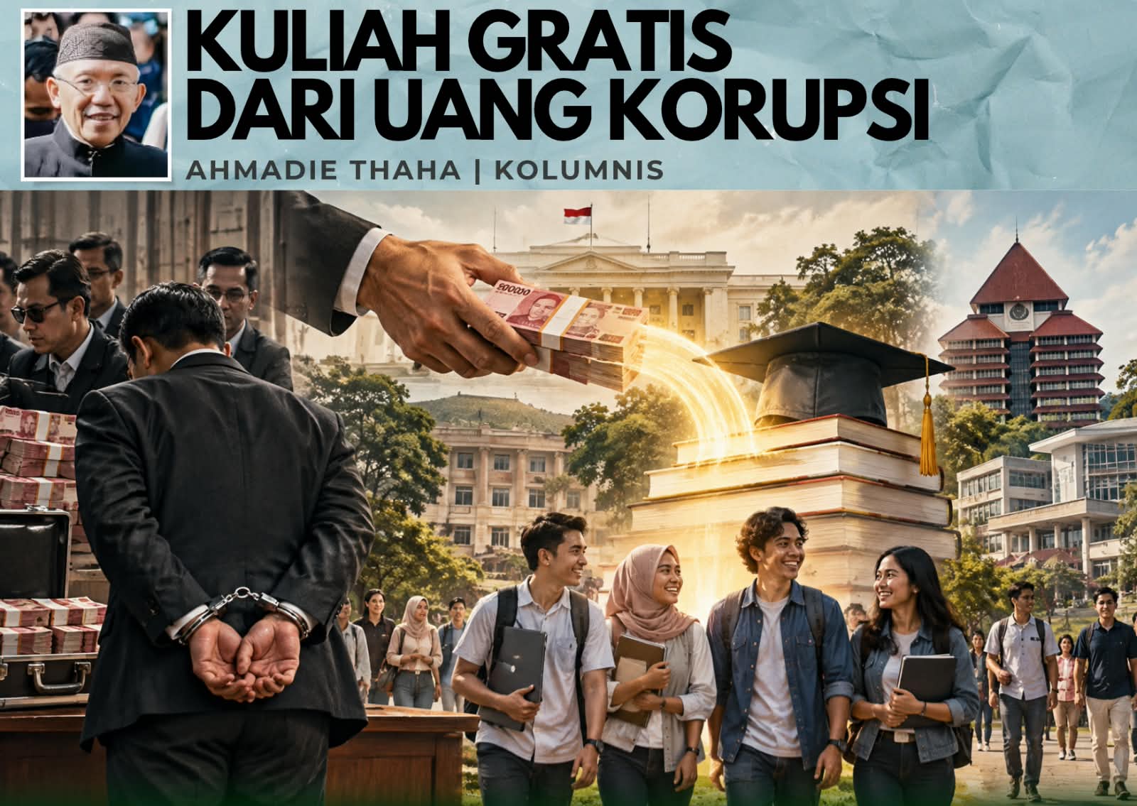 Kuliah Gratis dari Uang Korupsi