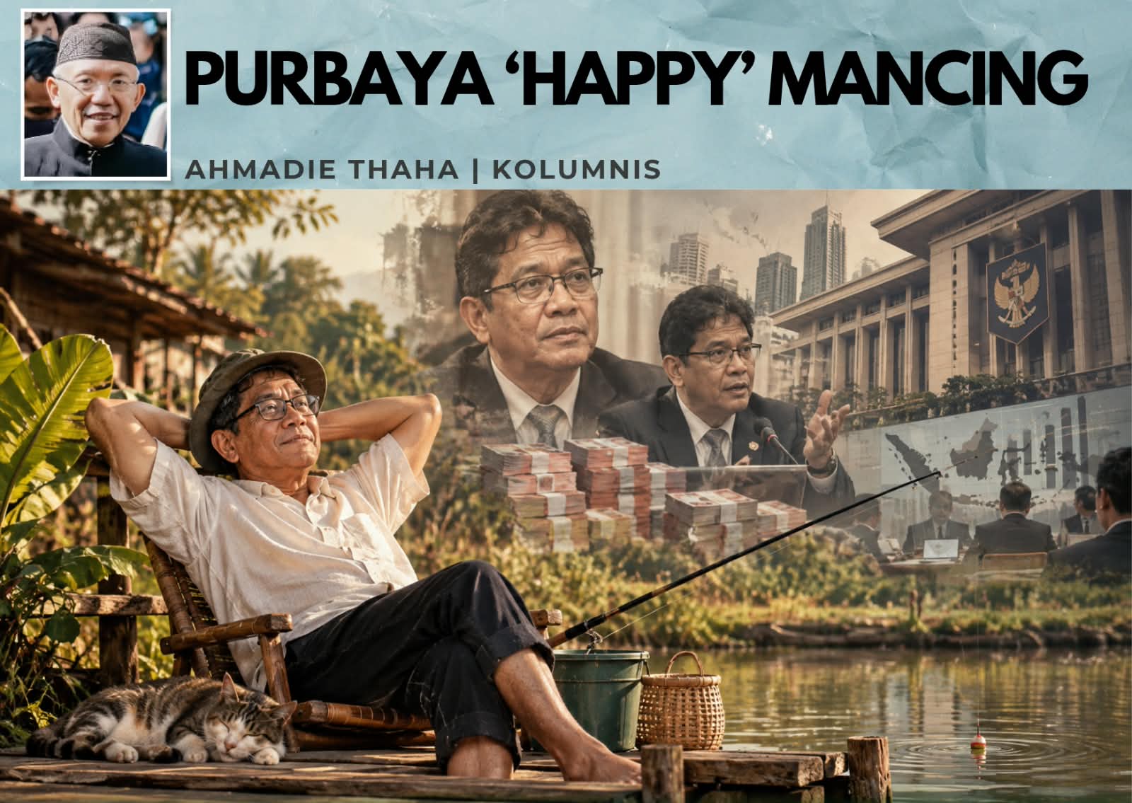 Purbaya 'Happy' Mancing