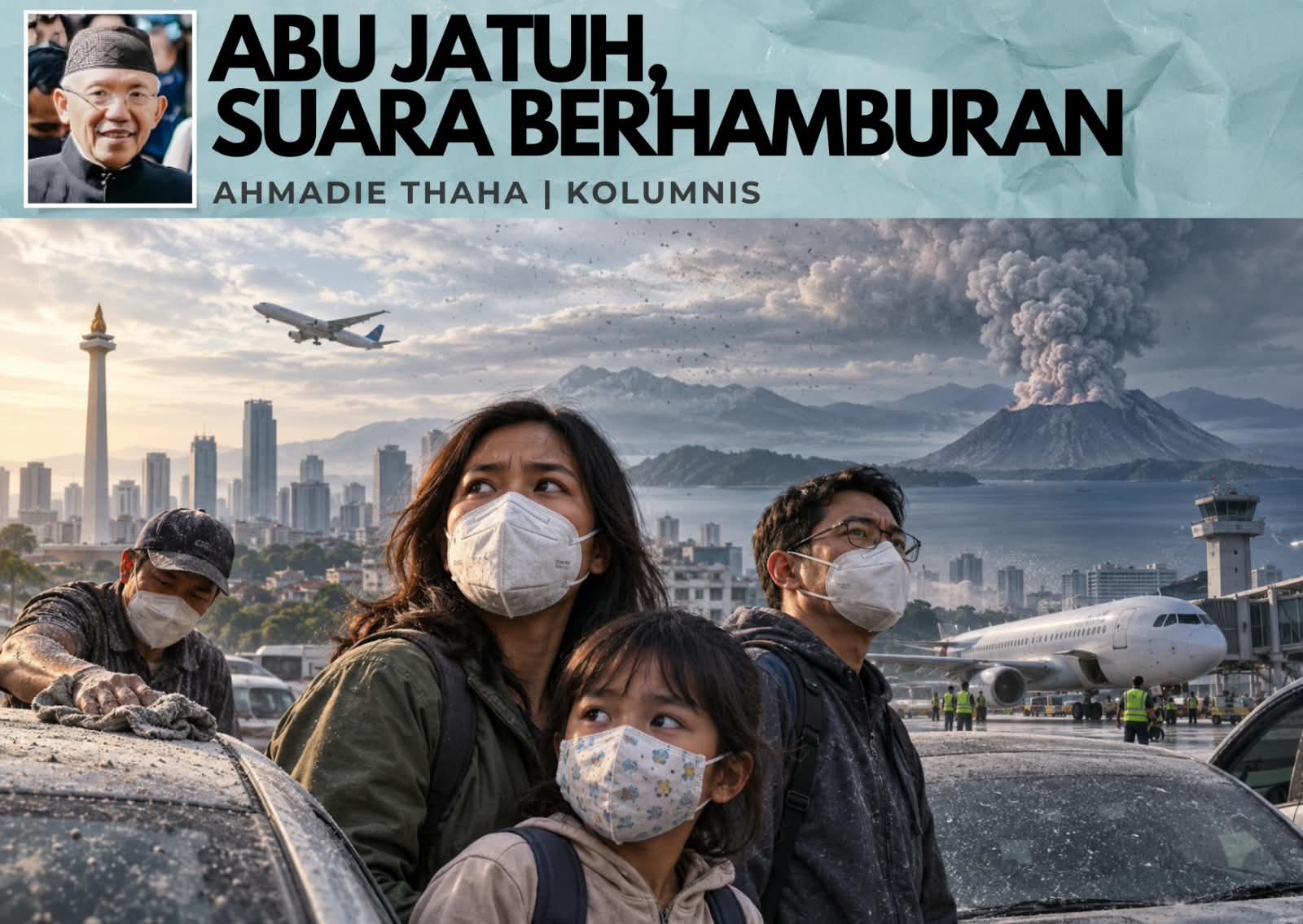 Abu Jatuh, Suara Berhamburan