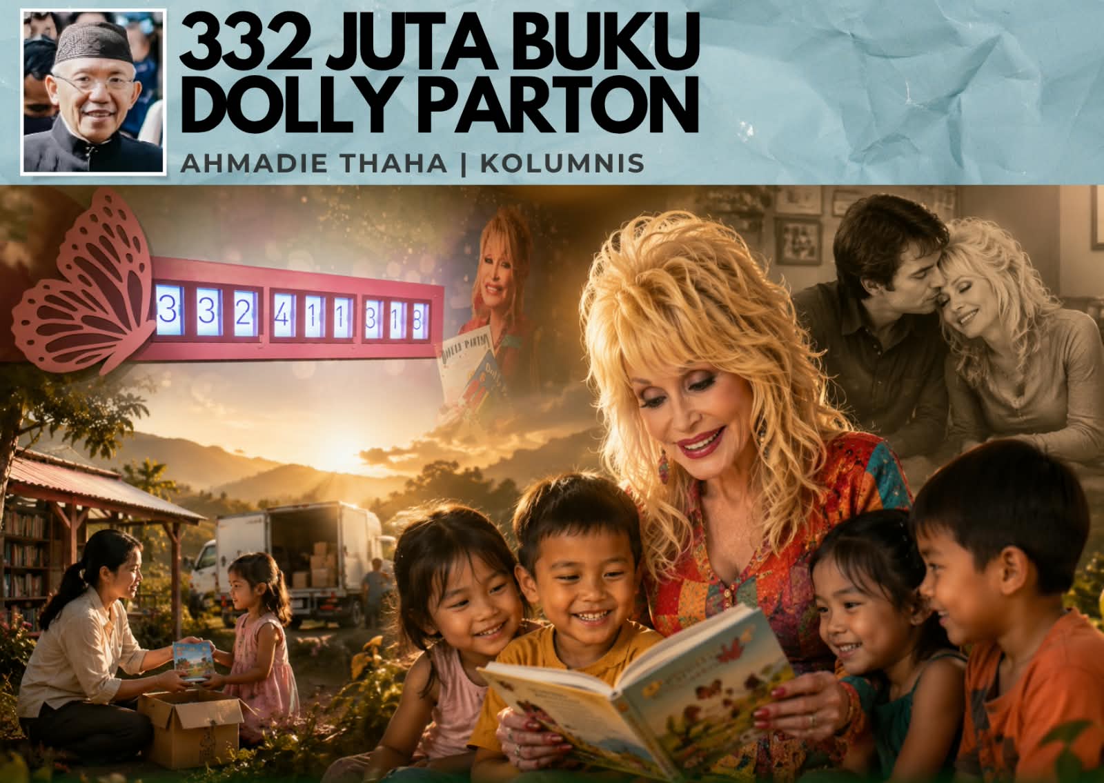 332 Juta Buku Dolly Parton