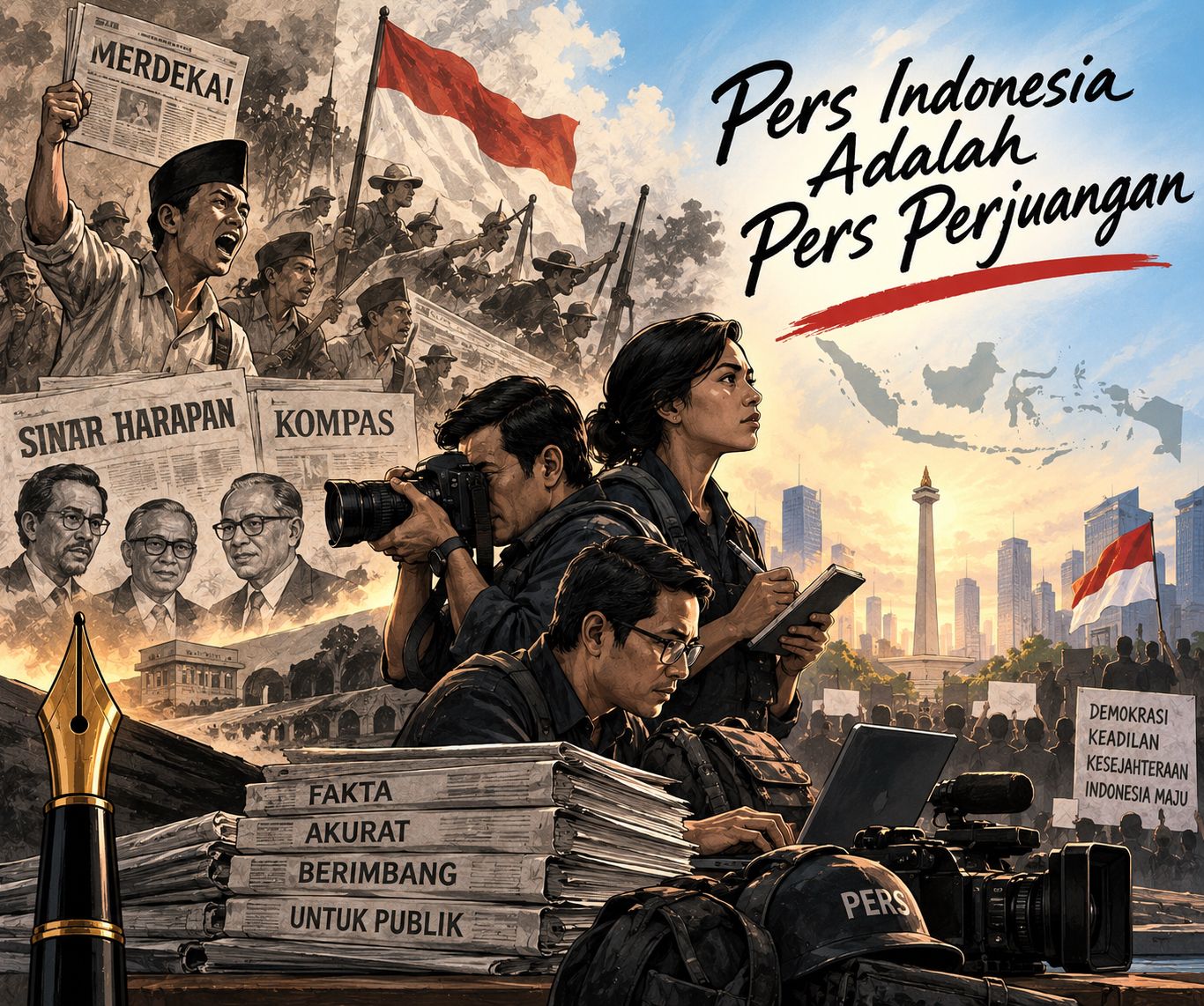 Pers Indonesia Adalah Pers Perjuangan
