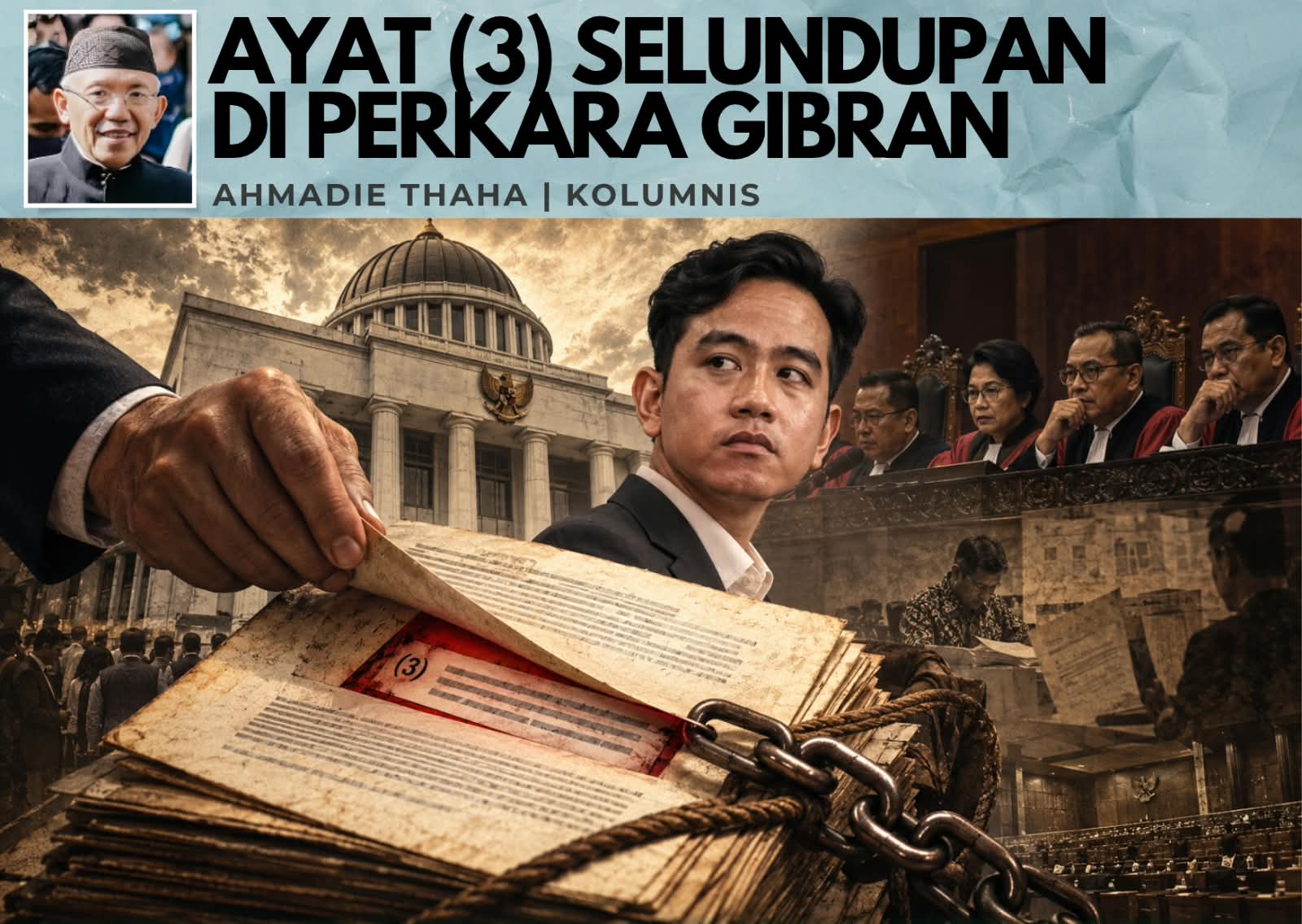 Ayat (3) Selundupan di Perkara Gibran