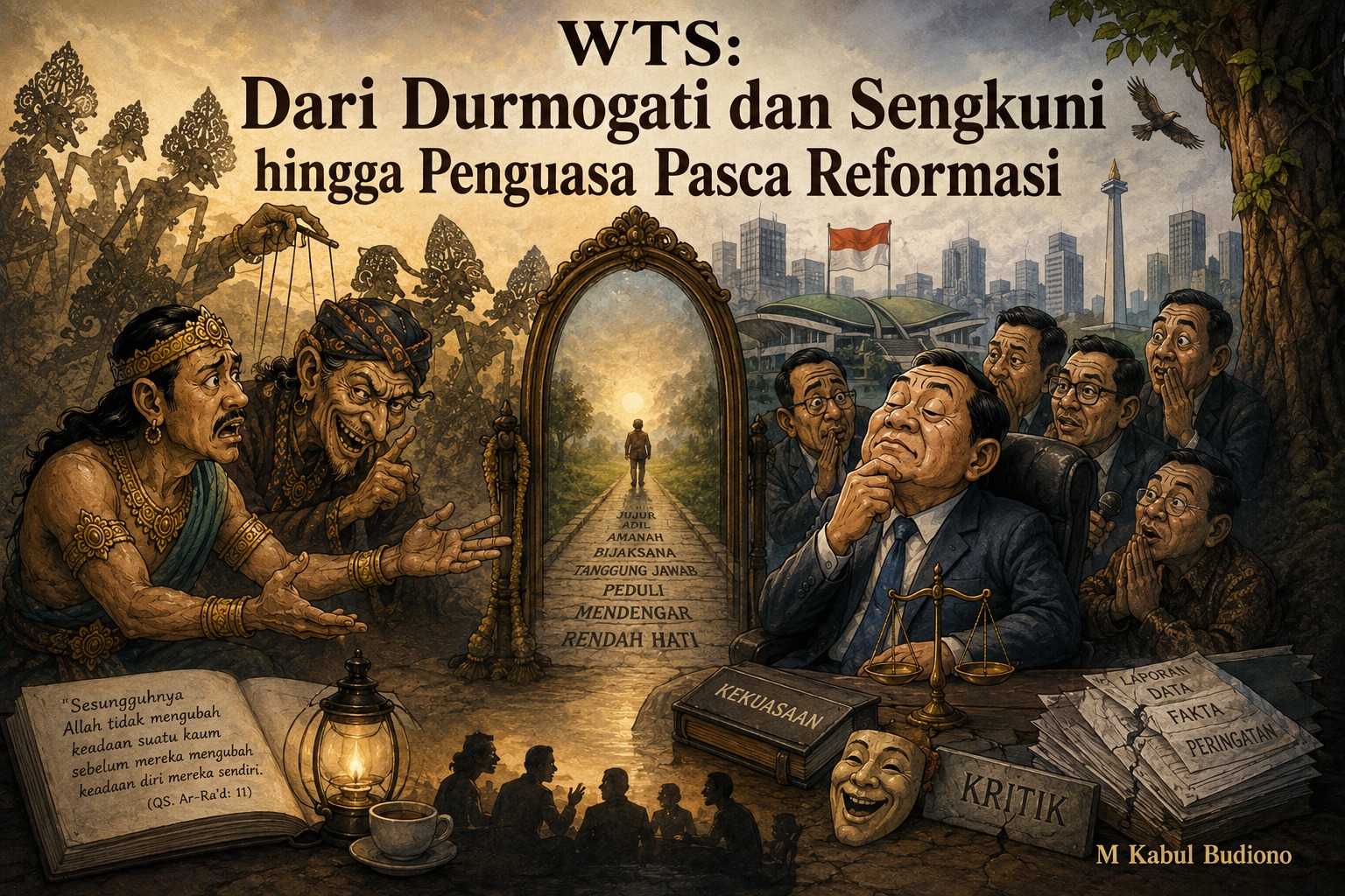 “Waton Sulaya”,  Dari Durmogati dan Sengkuni  hingga Penguasa Pasca Reformasi