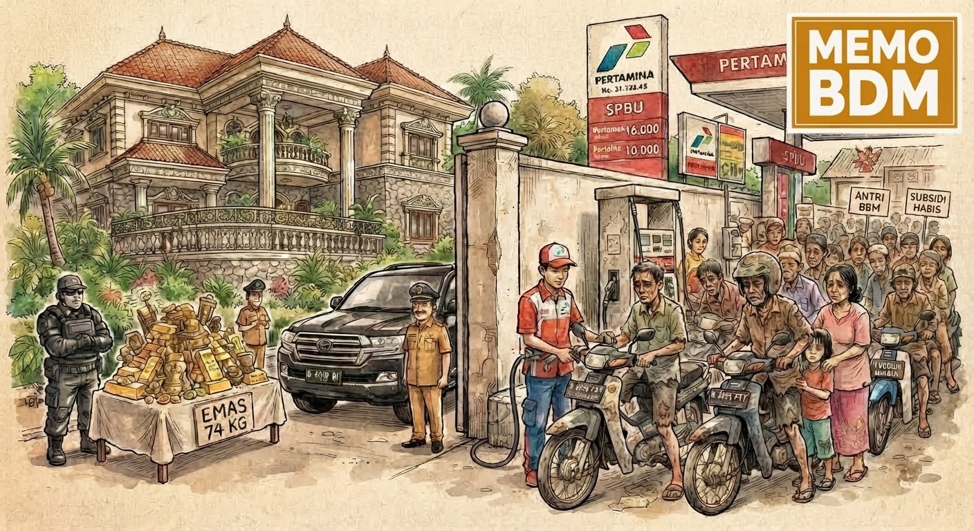 Ketika Uang Bersembunyi di Rumah Pejabat