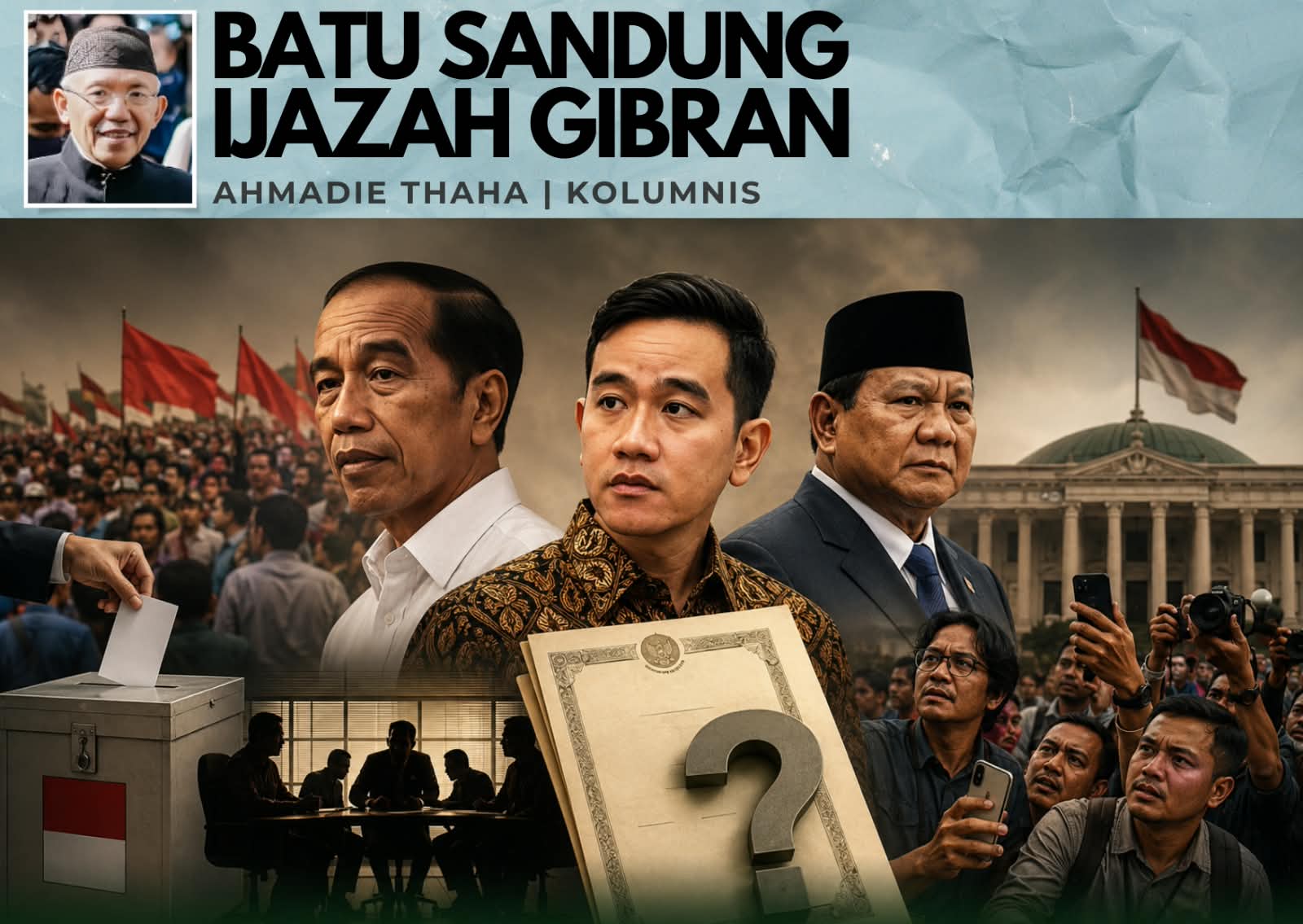 Batu Sandung Ijazah Gibran