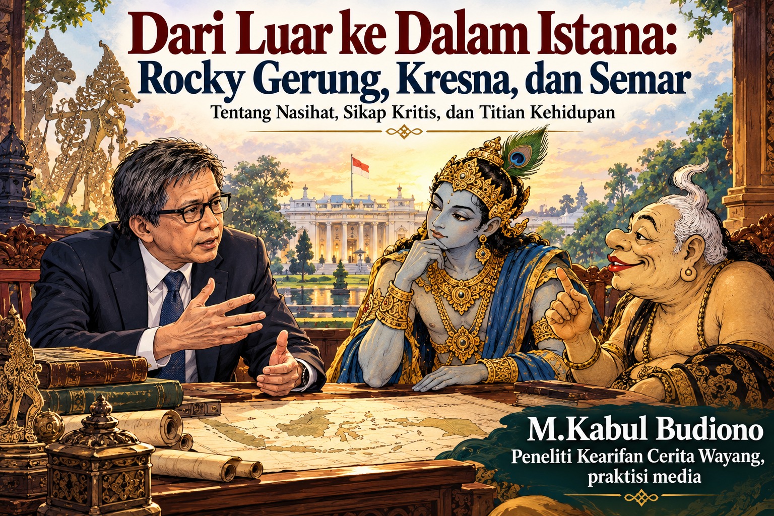 Dari Luar ke Dalam Istana: Rocky Gerung, Kresna, dan Semar