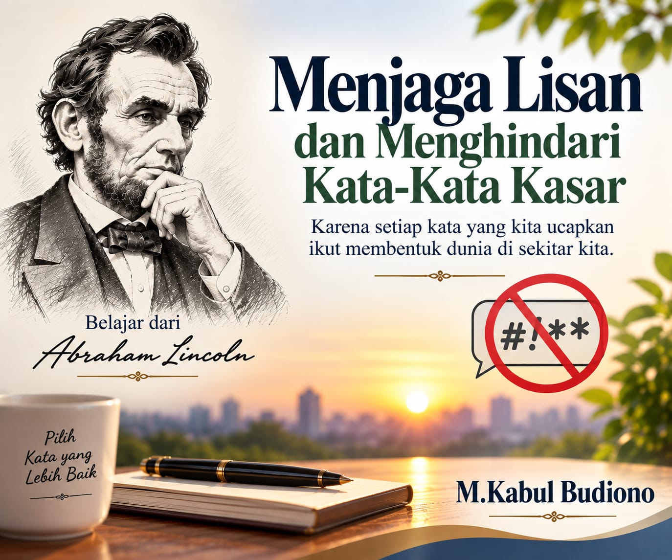 Menjaga Lisan dan Menghindari Kata Kata Kasar