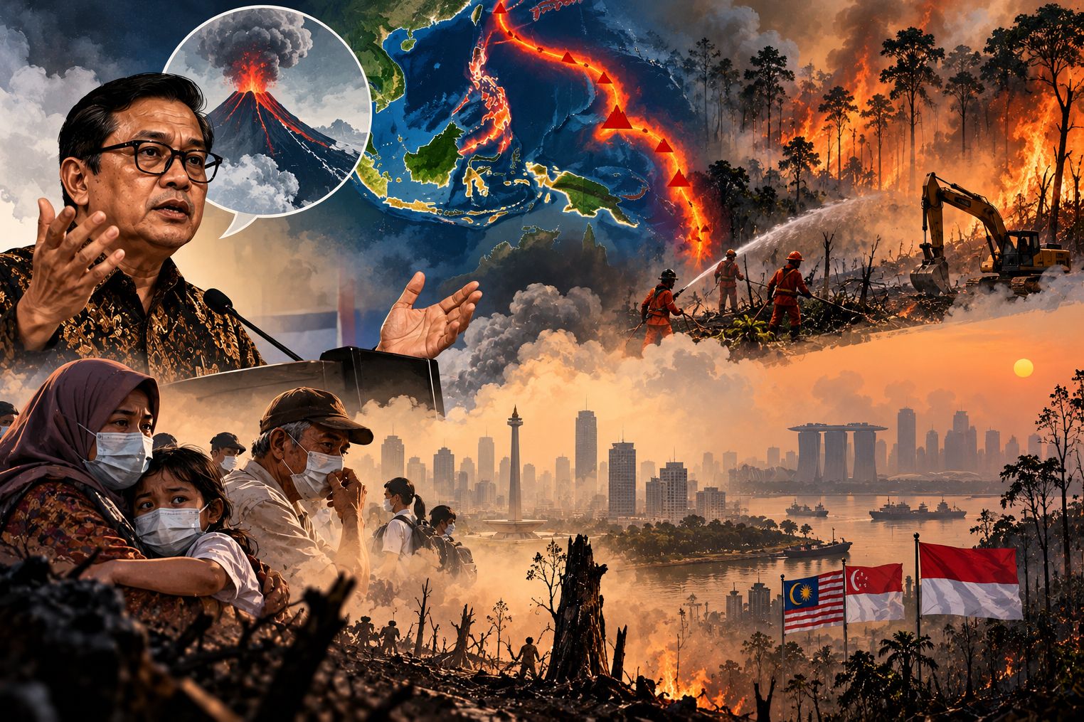 “Ring of Fire” dan Kebakaran Hutan