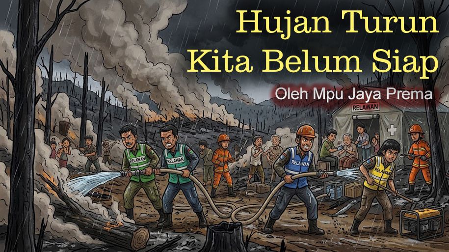 Hujan Turun, Kita Belum Siap