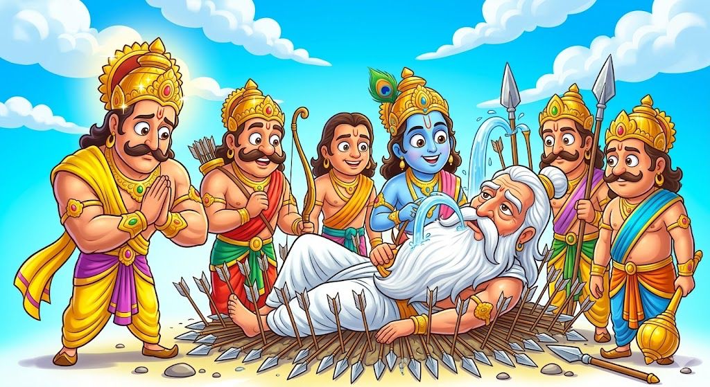 Rsi Bhisma dalam Mahabharata (2-habis) Wejangan Sebelum Kematian Tiba