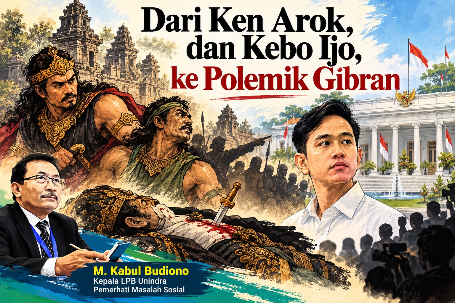 Dari Ken Arok dan Kebo Ijo ke Polemik Gibran