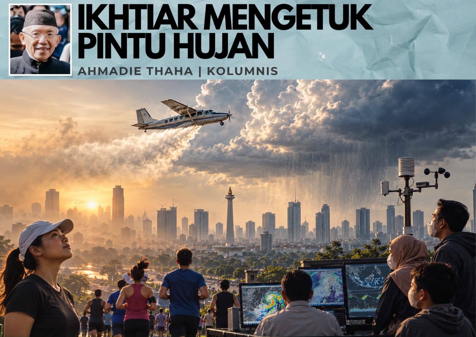 Ikhtiar Mengetuk Pintu Hujan