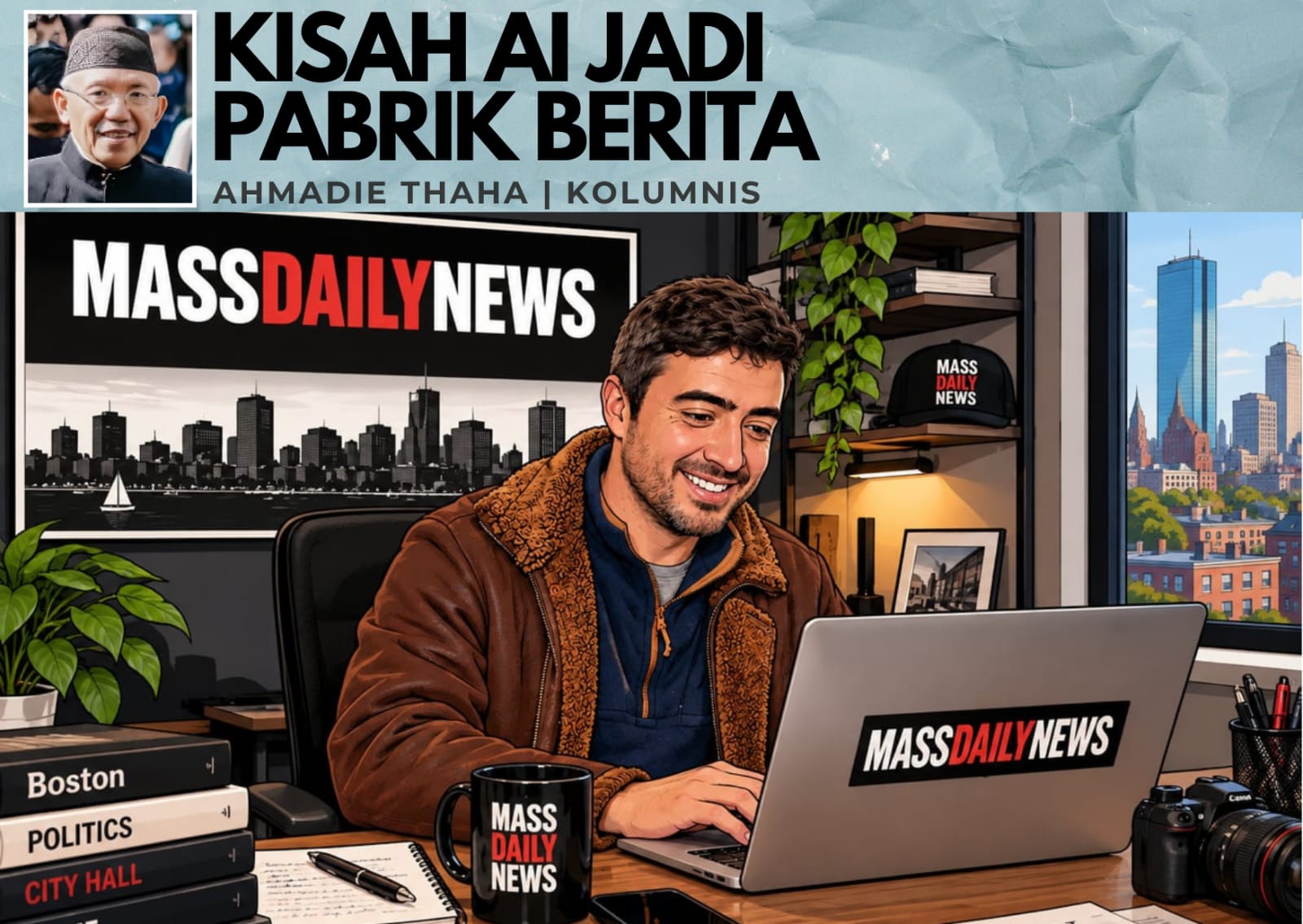 Kisah AI Jadi Pabrik Berita