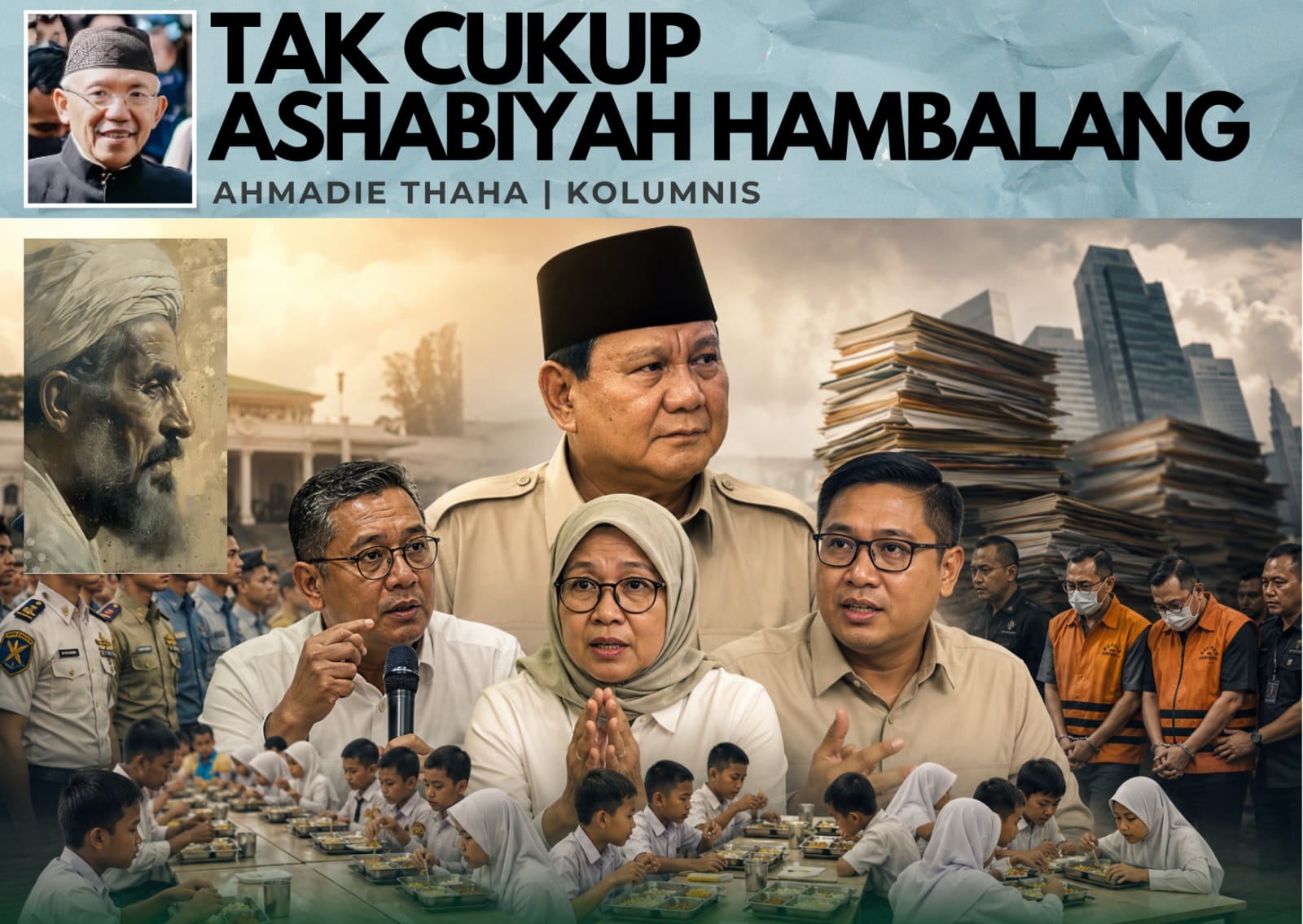 Tak Cukup Ashabiyah Hambalang