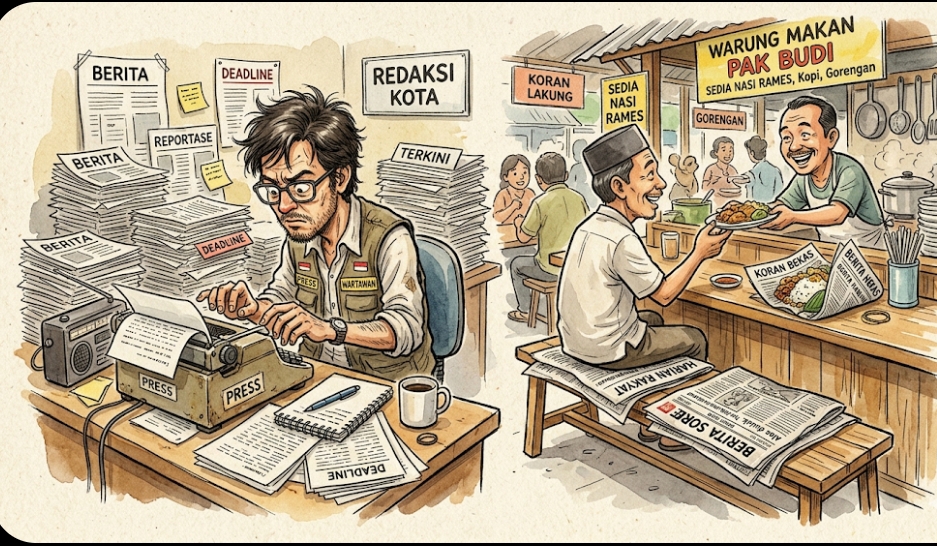 Mengenang, Menerawang Profesi Jurnalis