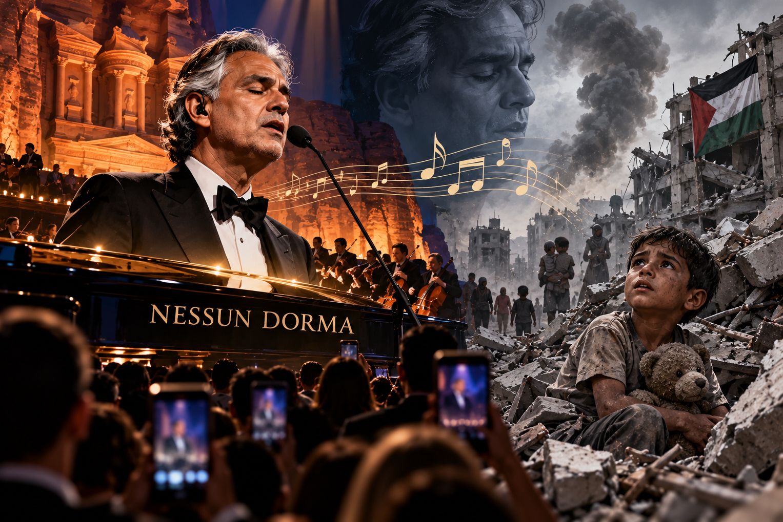 Nessun Dorma dan Ironi Andrea Bocelli