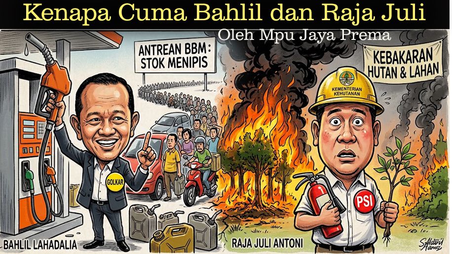 Kenapa Cuma Bahlil dan Raja Juli