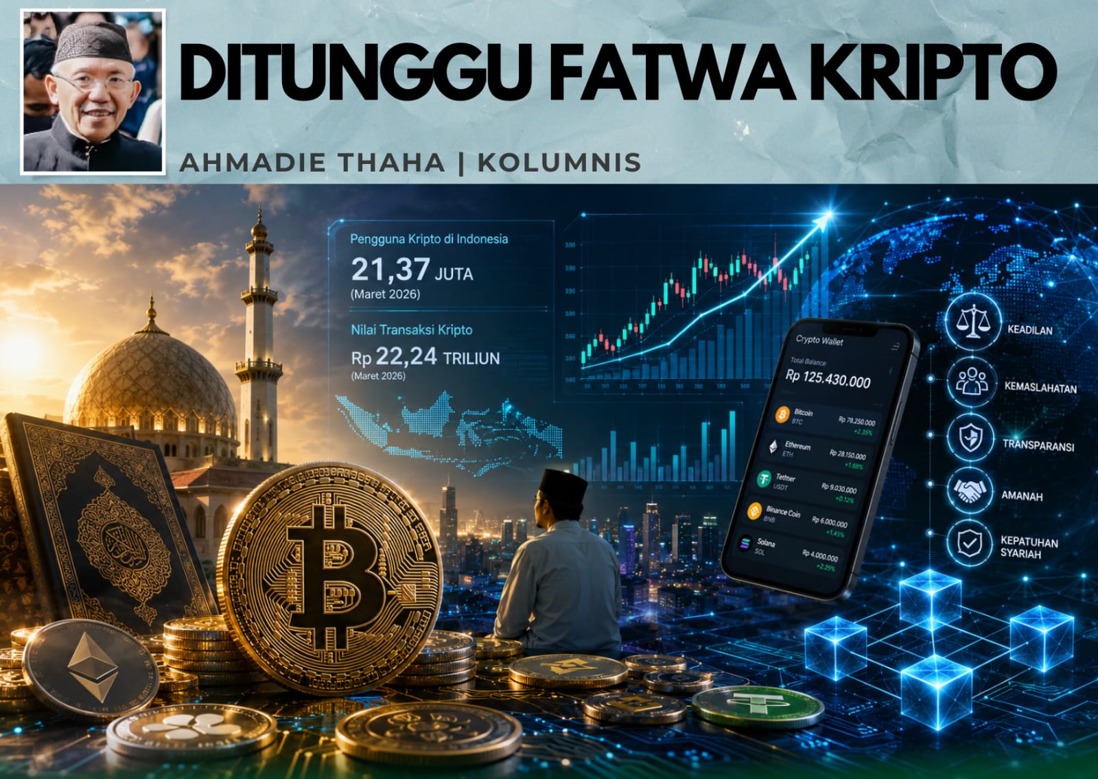 Ditunggu Fatwa Kripto