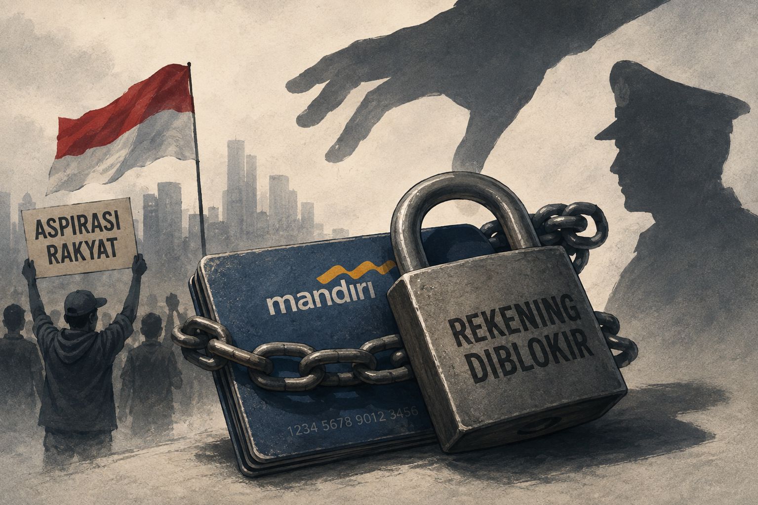 Ketika Rekening Ikut Dibungkam