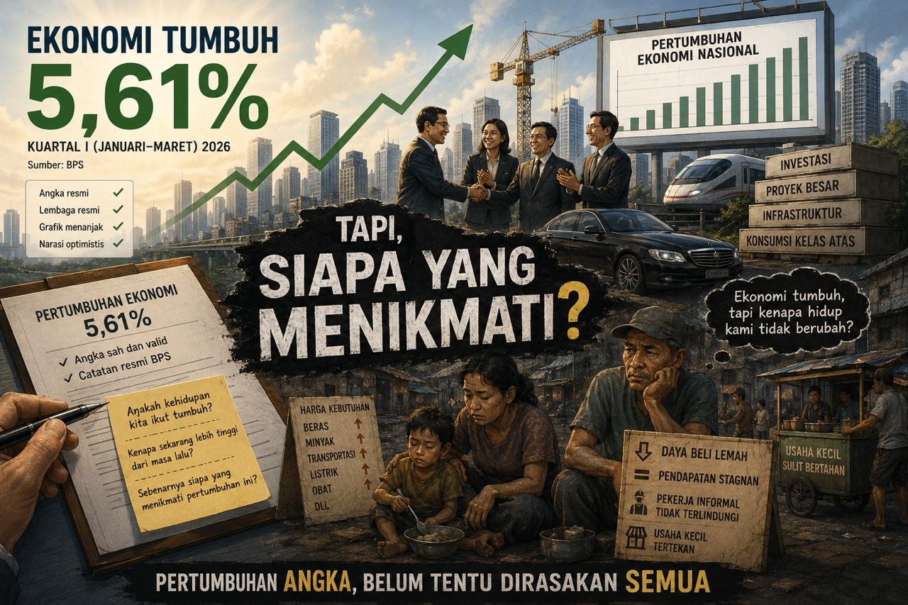 Ekonomi Tumbuh Tinggi, Siapa Menikmati?