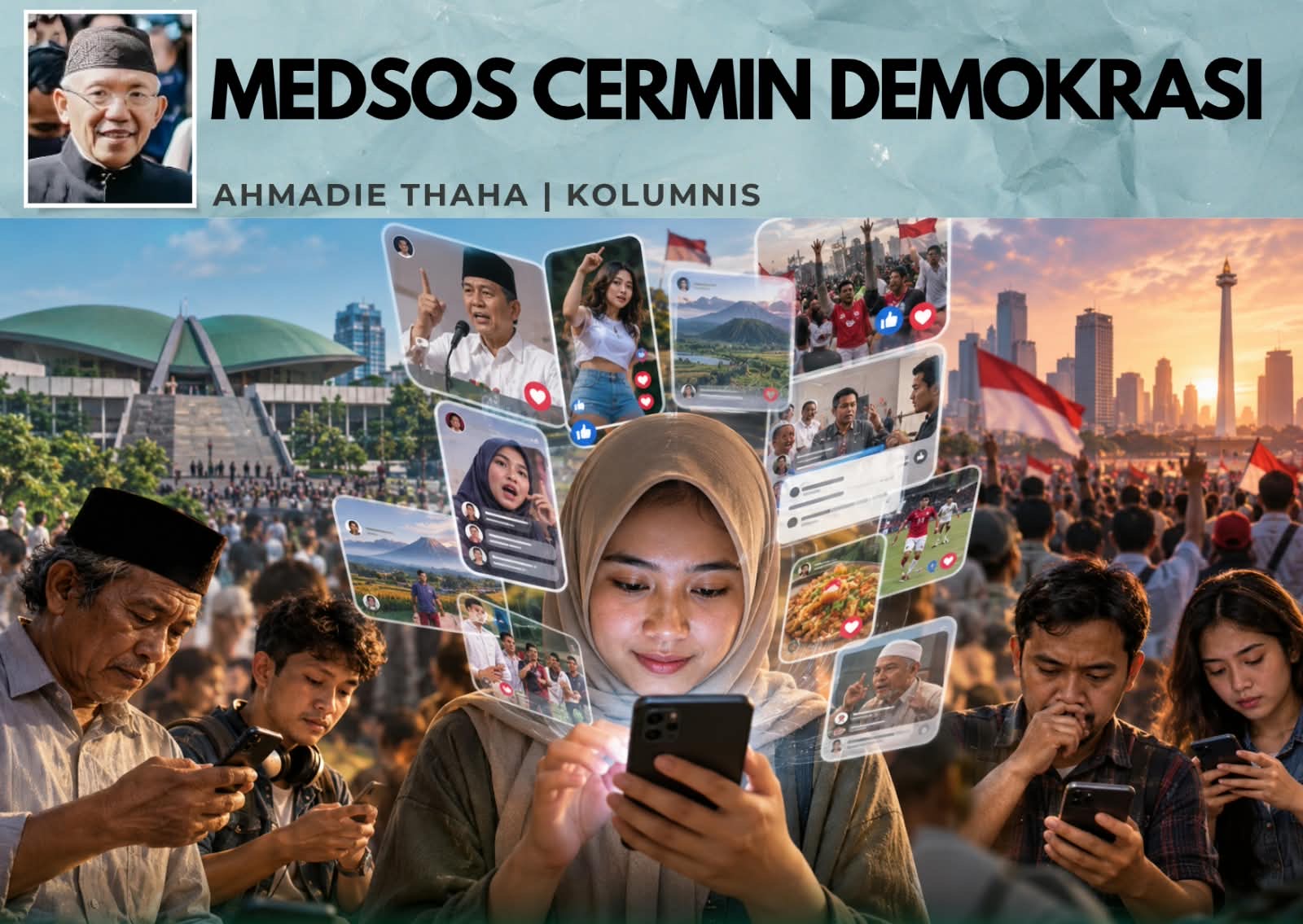 Medsos Cermin Demokrasi