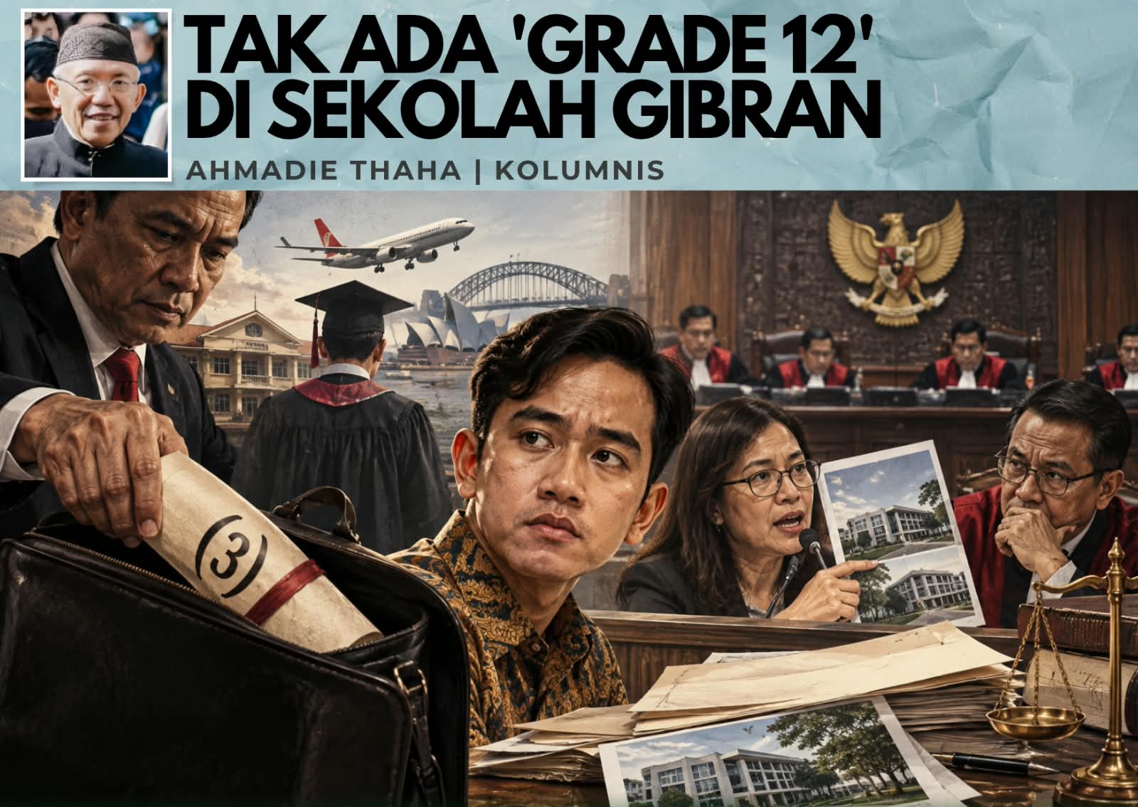 Tak Ada 'Grade 12' di Sekolah Gibran
